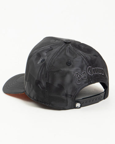 CAMO ORANGE CAP - AP CROWN - ANCESTRAL STREETWEAR